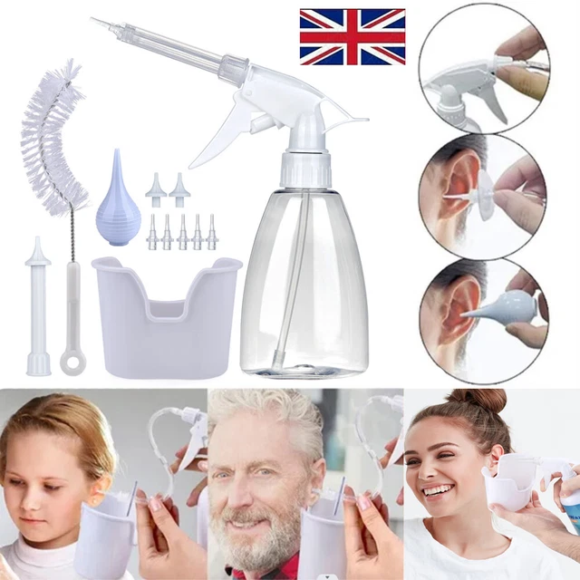 MEDICAL GRADE EAR Wax Cleaner Remover Syringe Kit Care Removal Tool Set