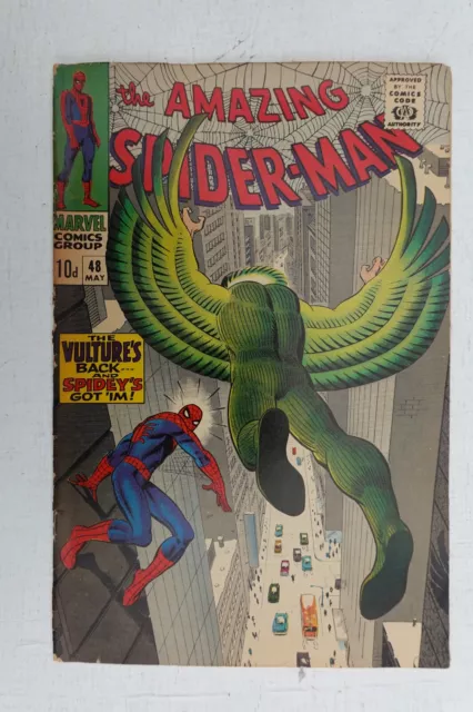 Amazing Spider-man #48 May 1967 - 1st Vulture Silver age