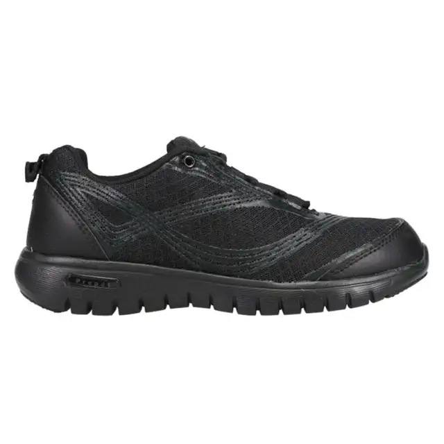 Propet Travellite Walking  Womens Black Sneakers Athletic Shoes W3247-BLK