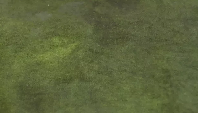 Rama de pino ALFOMBRA TEÑIDA A MANO LANA ENGANCHADA grasa 1/8 yarda verde cur manchado