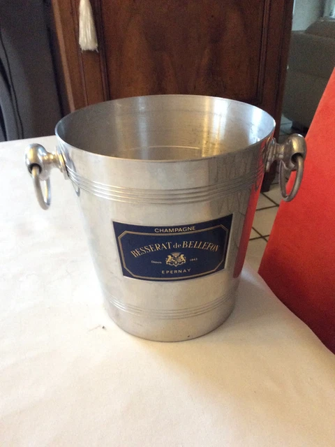 Seau pour coupe à champagne, Champagne de Castellane métal