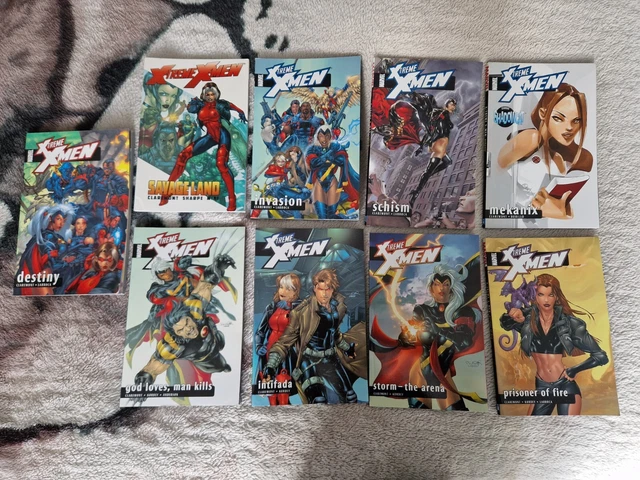 Marvel X-Treme X-Men Volumes 1-8 & Savage Land Chris Claremont Full Series
