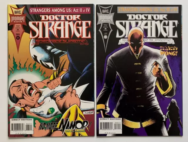 Doctor Strange #65 & 66 (Marvel 1994) 2 x NM- condition issues