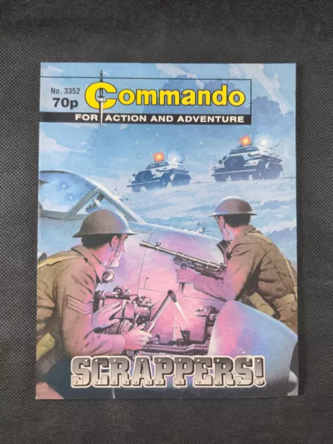 Commando Comic Issue Number 3352 Scrappers!