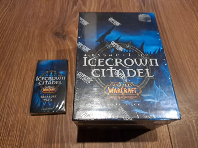 World of Warcraft - Assault On Icecrown Citadel raid deck + 1 Treasure pack