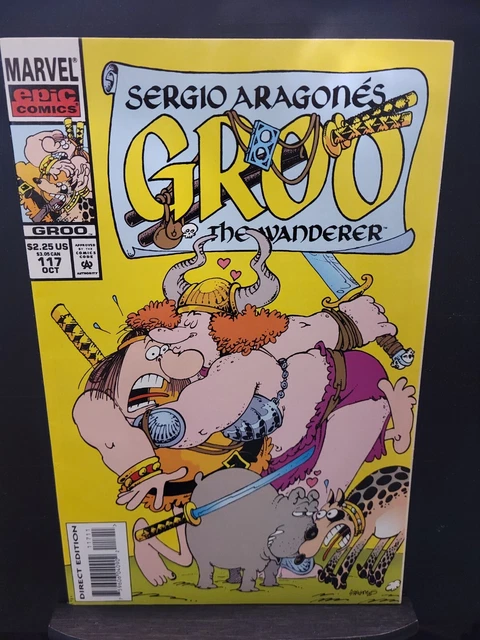 Groo the Wanderer #117 Final Issue Low Print Run Marvel Epic Comics 1994