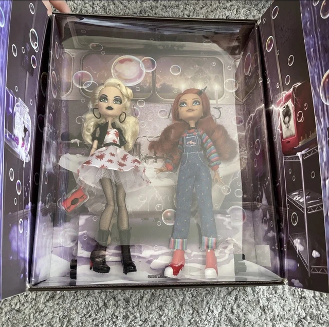 Monster High Skullector Chucky and Tiffany Doll 2Pack   🚛SIGNED FOR DELIVERY🚛