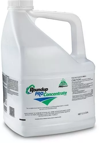 Round up Pro Concentrate Weed Control Herbicide - 2.5 Gallons