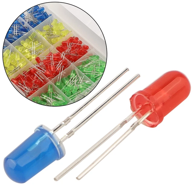 5 Diode Led Module KIT ASSORTIMENT DIODES LED 5MM Premium 500PCS pour Circuit Ampoule et ...