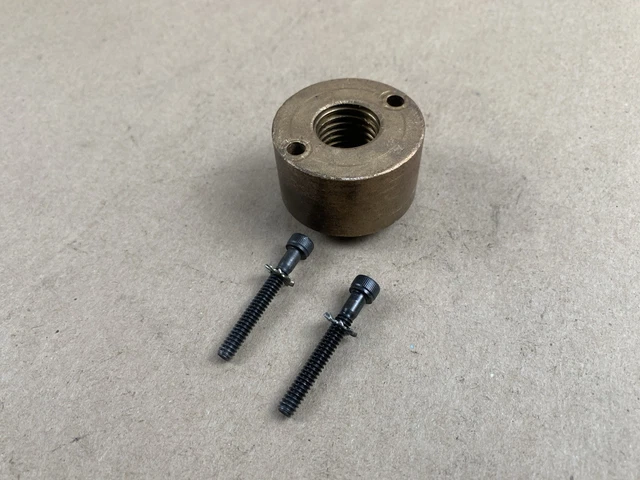 Lead Screw Nut Part 7712 Drum Feed Gearbox Feed Nut (Part #7712) For Ammco 4100 & 7700 Brake Lathe Lead Screw Brake Lathe Feed Nut