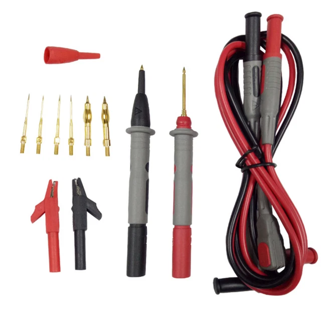 MULTIMETER ALLIGATOR CLIPS Electronic Test Kit Digital Multimeter Car