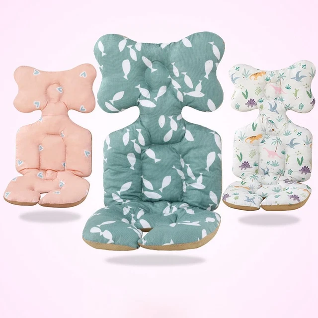 Baby Stroller Seat Cushion Liner Mat Car Chair Pad Cover Cotton Soft Pad