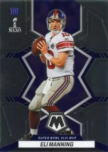 #300 Eli Manning - New York Giants - 2022 Panini Mosaic Football