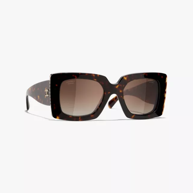 CHANEL BROWN TORTOISE Sunglasses 5478 c.714/S5 51[]21-140 3N