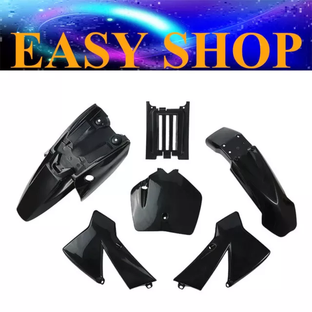 Black Plastic Fender Fairing Cover KTM50 50SX 50cc Senior Adventure Junior Bike