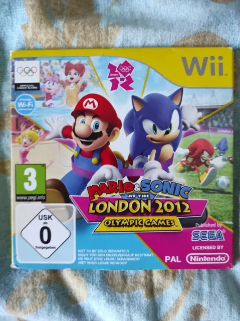 Mario E Sonic Ai Giochi Olimpici Di Londra Nintendo Wii Pal Con Italiano