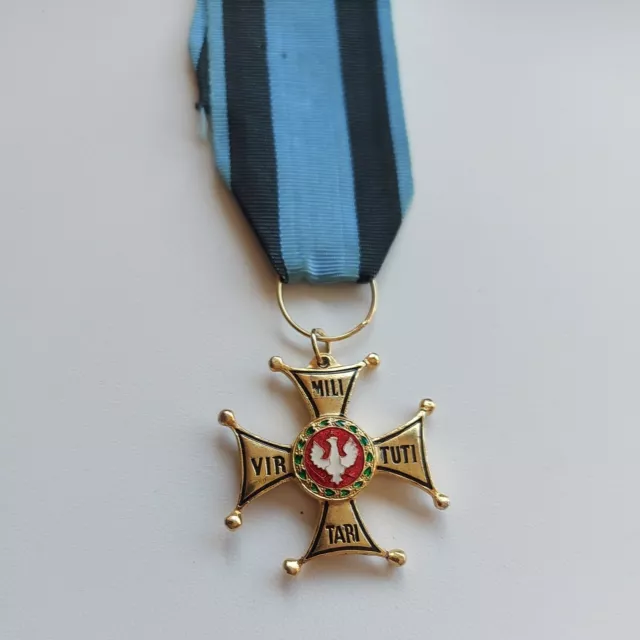 Award Poland Russia Polish Order Cross VIRTUTI MILITARI.Replika.#108B