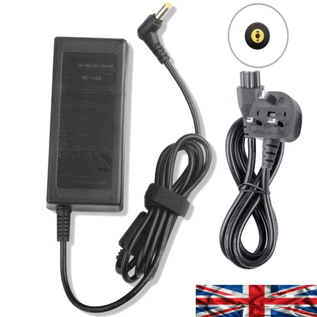 10Ft AC/DC Adapter for BenQ MARS3500-B XR3501 P/N 9H.LE7LB.QBA 9HLE7LBQBA Ultra Wide Curve Gaming Curved LCD Monitor Power Cord Cable PS Charger Mains PSU