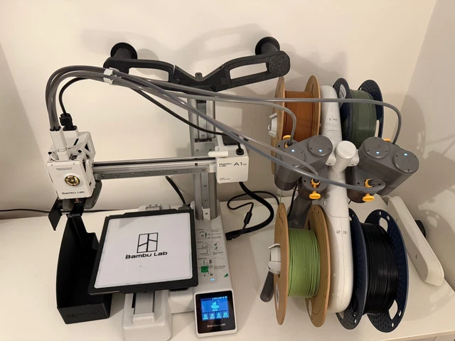 BAMBU LAB A1 Mini & AMS Lite 3D Printer Combo with Filament Bundle and ...