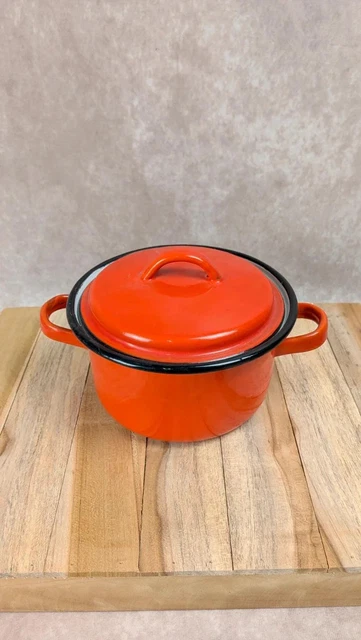 Rare cocotte minute ancienne émaillée vintage no fonte Rare cocotte minute ancienne émaillée vintage no fonte