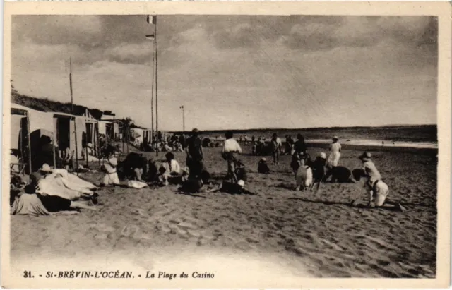 CPA St-Brevin l'Ocean La Plage du Casino FRANCE (1370050)