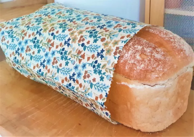 BeesWax Cotton Loaf Bread Bag Bees Wax Wrap - For the Bread Maker