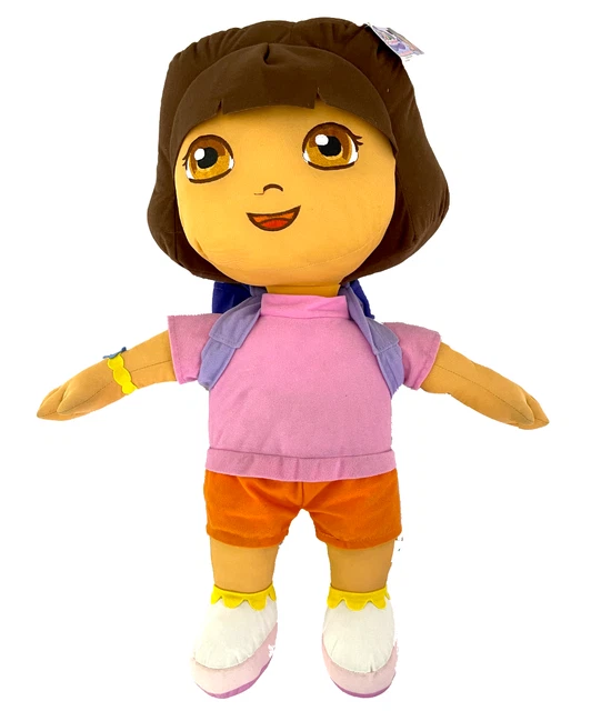 NICKELODEON 70CM DORA the Explore Backpack Cuddly Large Soft Plush Doll