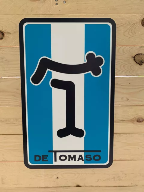 ENSEIGNE DE TOMASO_50 cm x 30 cm