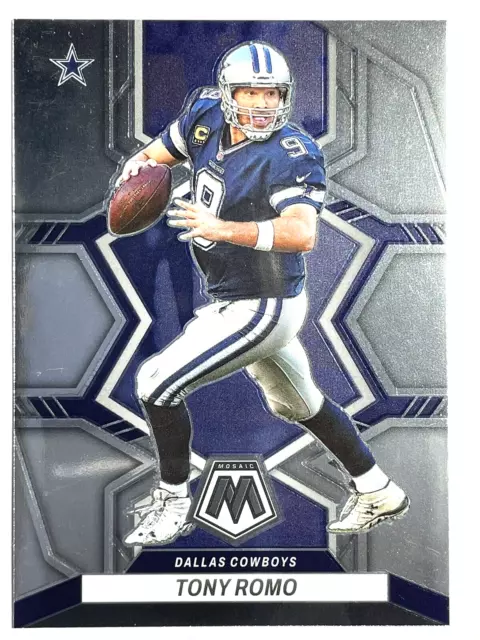 TONY ROMO Dallas Cowboys 2022 Panini Mosaic Football Card #221