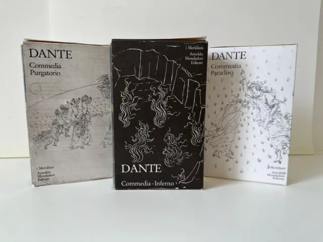 Dante Alighieri Commedia- Mondadori 2006 vol 3 Meridiani collezione