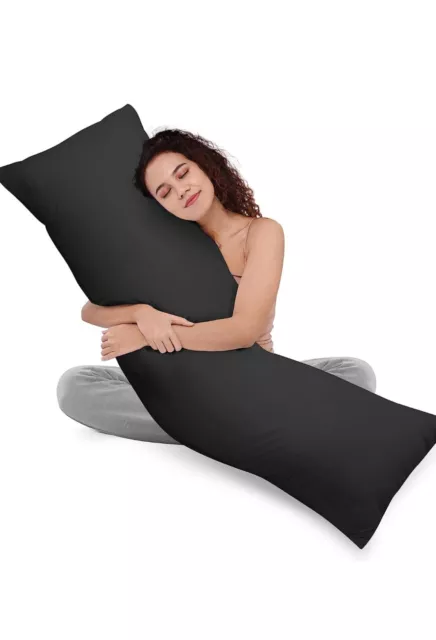 UTOPIA BEDDING FULL Body Pillow for Adults (Black, 20 x 54 Inch), Long  Pillow EUR 45,00 - PicClick IT
