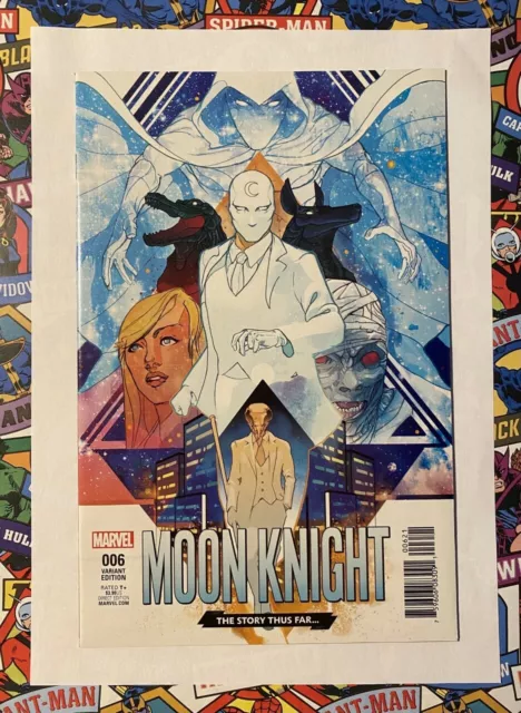 Moon Knight #6 - Vol 8 - Nov 2016 - Christian Ward Variant! - Nm/M (9.8) Rare!!