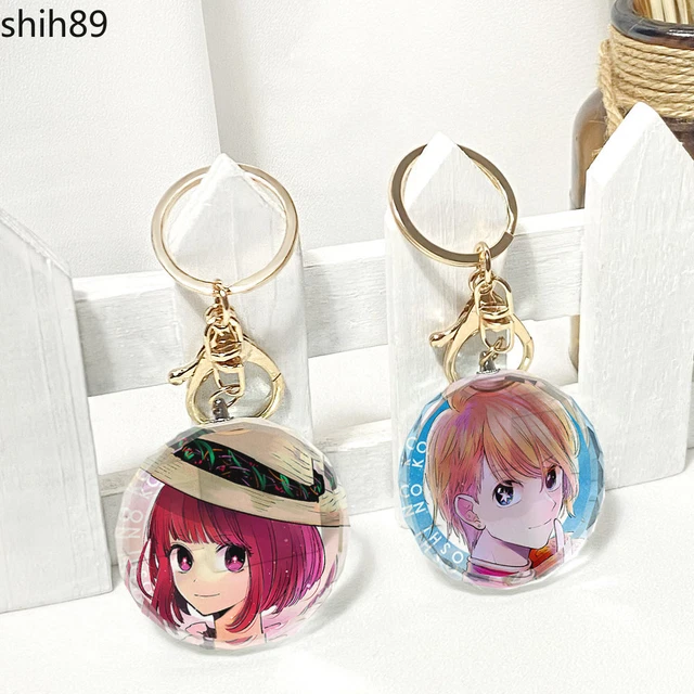 Oshi no Ko Cosplay Crystal Bookmark Pendant School Supplies