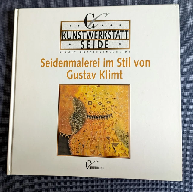 Seidenmalerei im Stil von Gustav Klimt von Birgit Unterharnscheidt