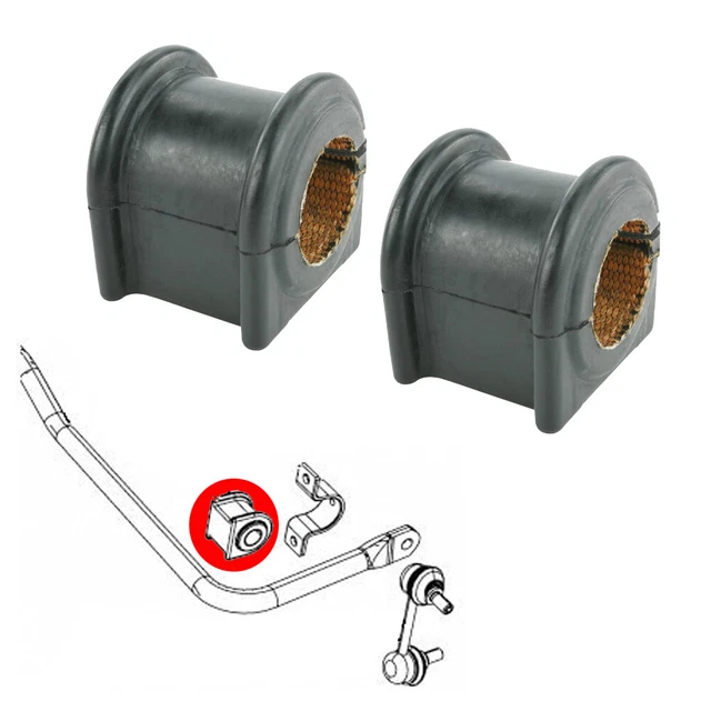 Silentblocs De Barre Stabilisatrice Arrière Pour Nissan Primera P10 - StrongFlex - Neuf