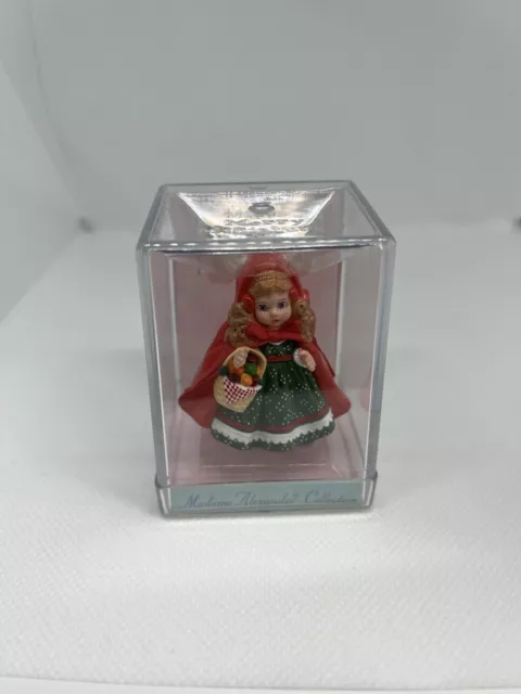 Hallmark Merry Miniatures Madame Alexander Little Red Riding Hood Doll 1991