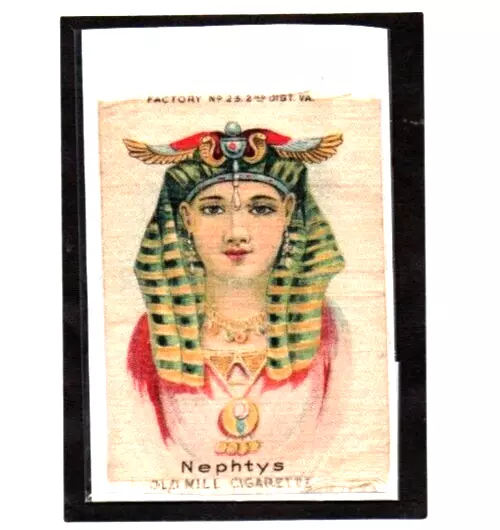 *WOMEN OF ANCIENT EGYPT*1 Medium odd (SILK) American Tobacco-VG
