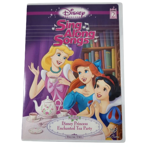 DISNEY SING ALONG Songs DVD Disney Princess Enchanted Tea Party Volume