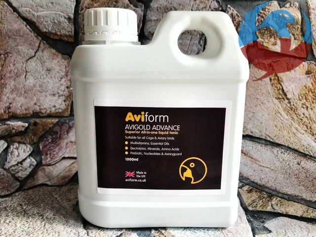 Tonic Avigold Advance 1000ml Aviform Calciform HiD3 (Cage Aviary