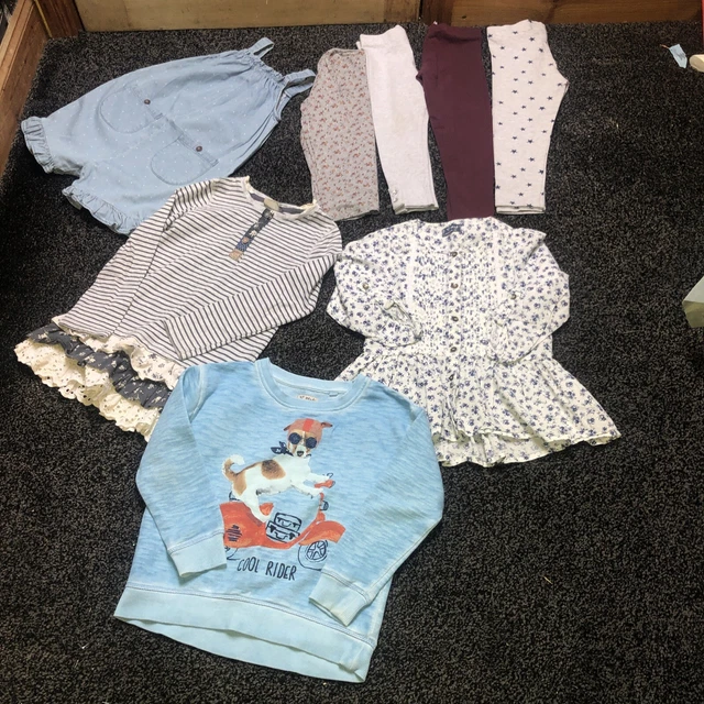 girls clothes bundle. age 4-5  years and 5 yesrs. x 8 items from next