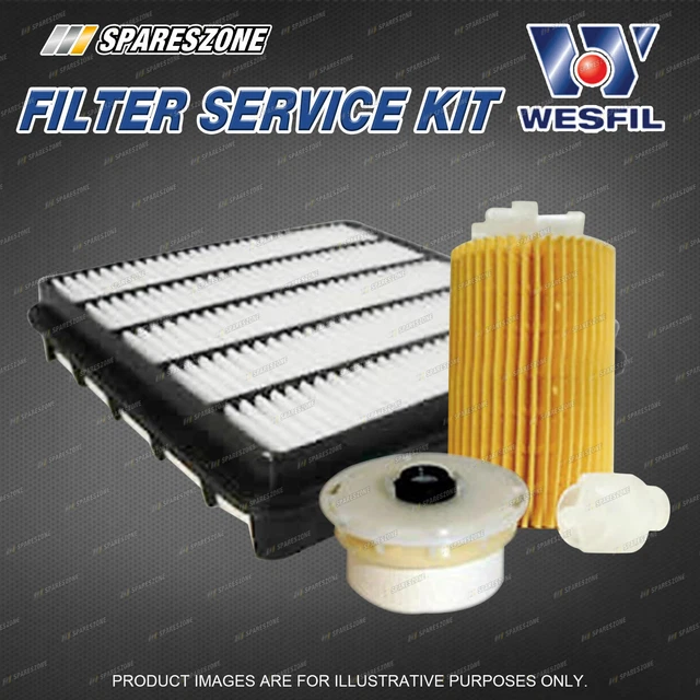 Sakura Filter Kit K-11610 For Toyota Landcruiser 4.5L V8 70 Series 1VD Ftv 2020 2022