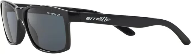 ARNETTE Slickster AN4185 41/81 59mm Men's Black Polarized Sunglasses 3