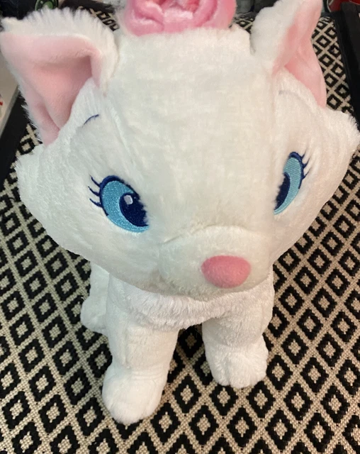 DISNEY STORE ARISTOCATS Authentic Marie Plush 12" Collectible Stuffed