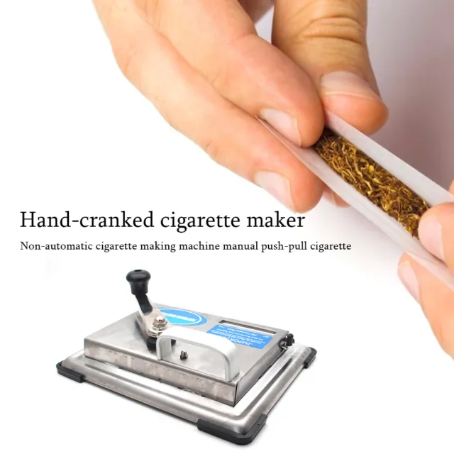 T0# Tabletop Manual Cigar Rolling Machine Tobacco Roller Maker Injector
