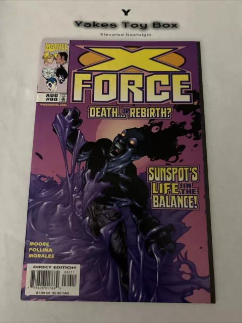 X-Force #80 VF; Marvel | John Francis Moore