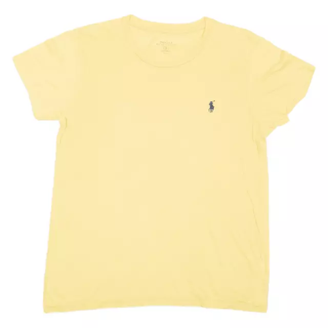 Polo RALPH LAUREN T-shirt Gialla Manica Corta Uomo S