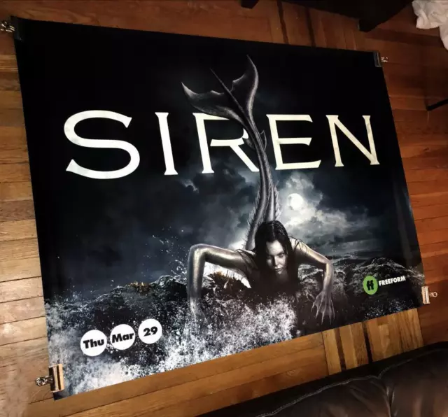 Siren Freeform Tv Channel 5Ft Subway Poster Marvel 2018 Season 1