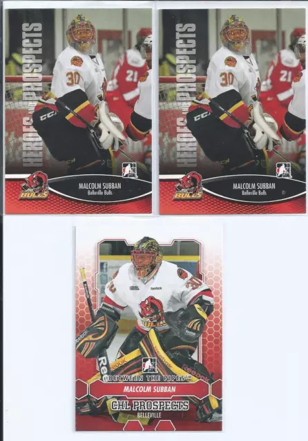 Malcolm Subban  15/16  12-RC Rookie Lot  w/ Young Guns & Pre RC's 2