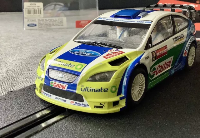 Slot Car 1/32 Ninco Ford Focus Wrc Wales Rally Gb ‘06