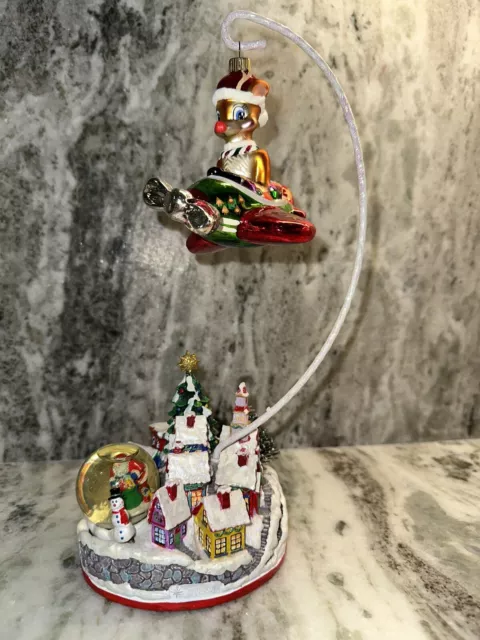 Christopher Radio Special Delivery 3 Piece Set Christmas Ornament Display